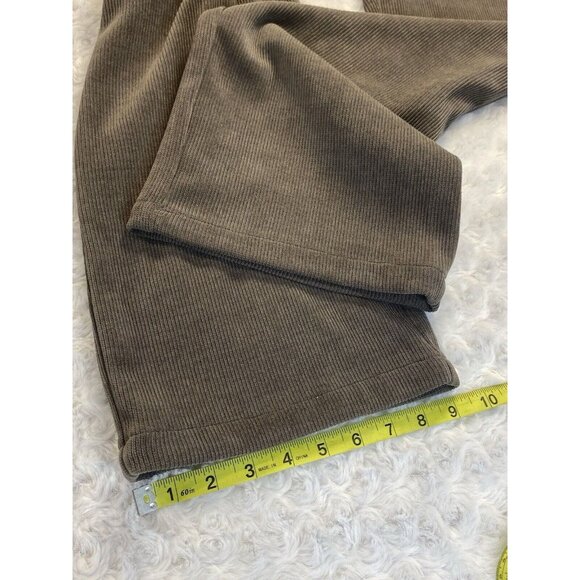 KIRUNDO Womens Chestnut Pockets Wide Leg Pants Sz 6 Chenille Blend Comfort - Picture 5 of 10